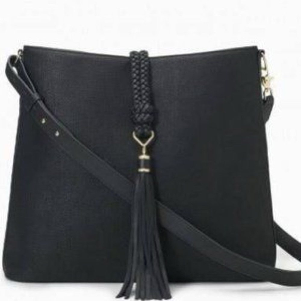 Stella & Dot Hayes Tassel Hobo Purse GUC